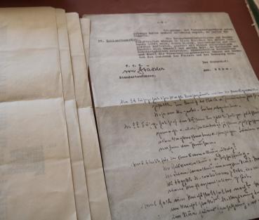 Preview: alte Kopien - Schreiben von der Obersten SA-Führung Ernst Röhm an alle bayr. Sonderbevollmächtigen 1934